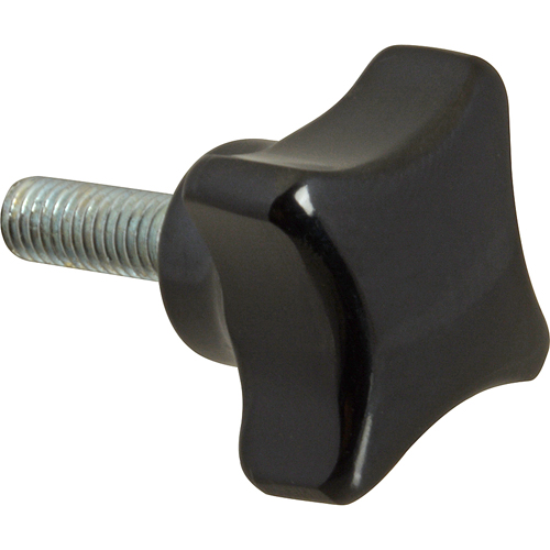 (image for) Oliver Products 5911-7210 KNOB, 4-ARM W/ STUD M5-0.8X15 - Click Image to Close